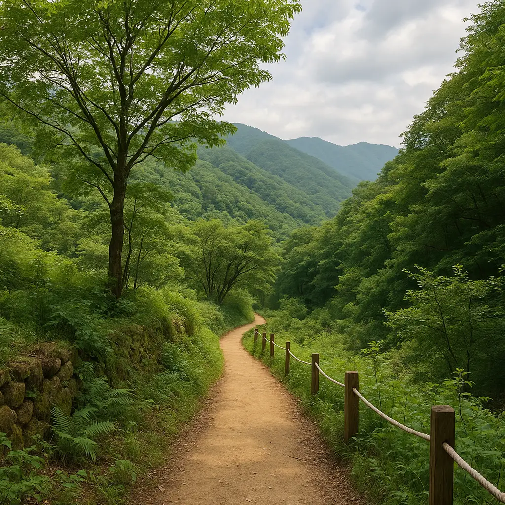 이번 주말, 어디까지 걸어볼까? 🌿 국내 최고의 도보 여행 코스 5선!