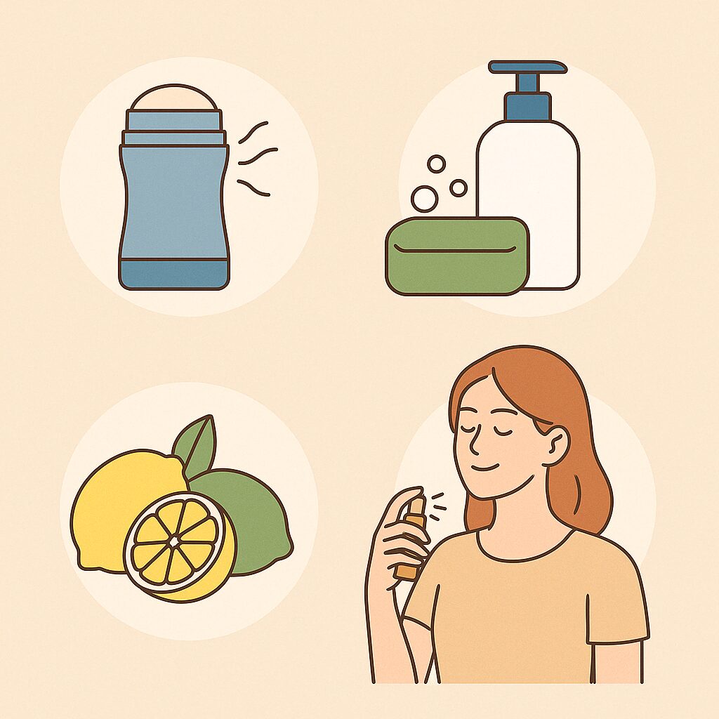 데오드란트, 비누 & 바디워시, 시트러스 과일, 그리고 향수 사용까지.
일상에서 실천 가능한 '좋은 향'을 만드는 습관들.