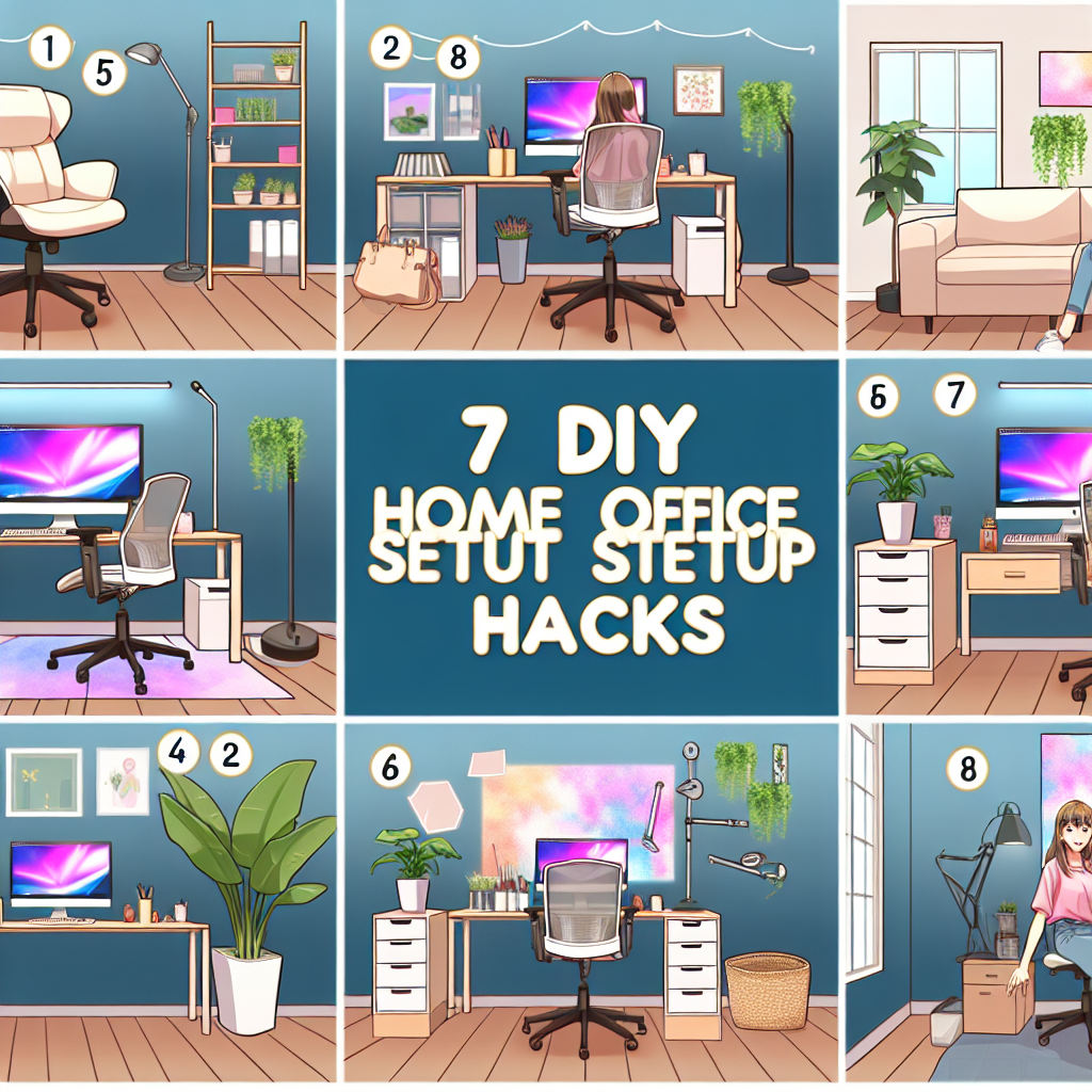 7 DIY Home Office Setup Hacks to Maximize Comfort and Boost Productivity