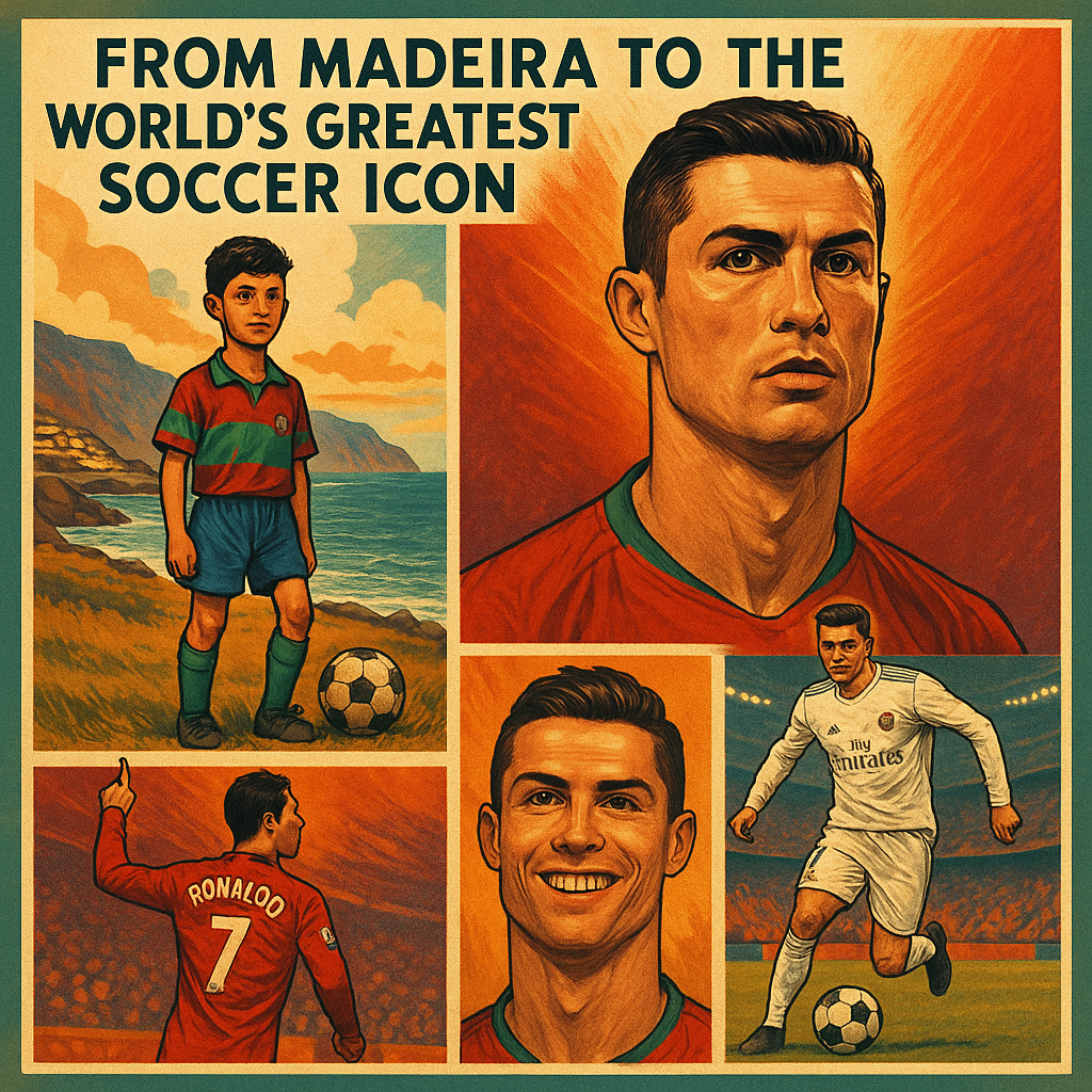 The legendary journey of Cristiano Ronaldo: From Madeira to the world's greatest soccer icon